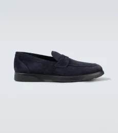 Suede penny loafers Suede penny loafers