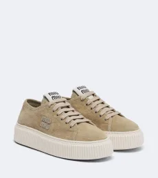 Suede platform sneakers Suede platform sneakers