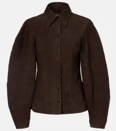Suede shirt