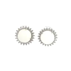 Sunny Silver Earrings