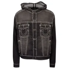 Super T Hooded Denim Jacket Super T Hooded Denim Jacket