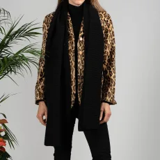 Superluxe Classic Black Italian Cashmere Scarf Superluxe Classic Black Italian Cashmere Scarf