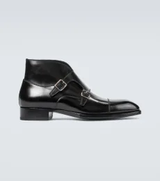 Sutherland double monk strap shoes