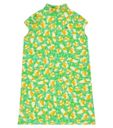 Swallow printed cotton tunic dress Swallow printed cotton tunic dress