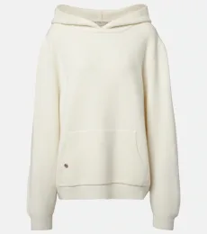 Sweat-shirt à capuche en cachemire Sweat-shirt à capuche en cachemire