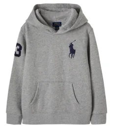 Sweat-shirt à capuche en coton mélangé à broderies Sweat-shirt à capuche en coton mélangé à broderies