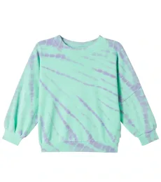Sweat-shirt Marika tie dye en coton Sweat-shirt Marika tie dye en coton