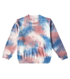 Sweat-shirt tie dye en coton Sweat-shirt tie dye en coton