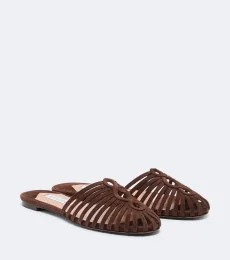Sweet Surrender suede mules