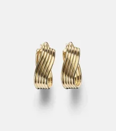 Swerve 10kt gold earrings Swerve 10kt gold earrings