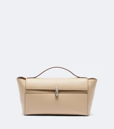 Symmetry Trapeze Small leather top-handle bag