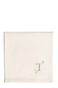 T Letter Napkin