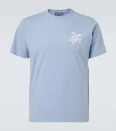 T-shirt en coton à broderie