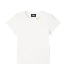 T-shirt en coton à ornements T-shirt en coton à ornements