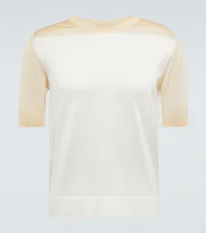 T-shirt en soie T-shirt en soie