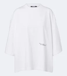 T-shirt Le Palmier en coton à imprimé T-shirt Le Palmier en coton à imprimé