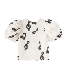 T-shirt Note en coton T-shirt Note en coton