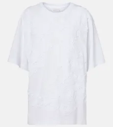 T-shirt oversize brodé en coton T-shirt oversize brodé en coton
