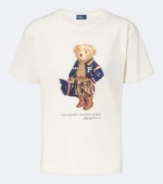 T-shirt Polo Bear en coton à imprimé T-shirt Polo Bear en coton à imprimé