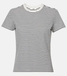 T-shirt rayé en coton T-shirt rayé en coton