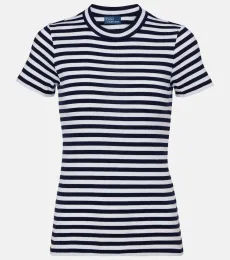 T-shirt rayé en coton T-shirt rayé en coton
