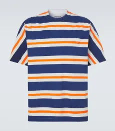 T-shirt rayé en jersey de coton T-shirt rayé en jersey de coton