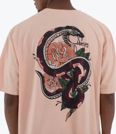 T-shirt short sleeve men - cobra|candy pink|
