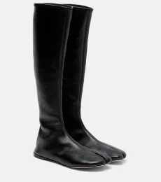 Tabi leather knee-high boots Tabi leather knee-high boots