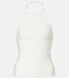 Tablier knitted halterneck top Tablier knitted halterneck top