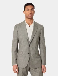 Tailored Fit Green Semi Plain 1913 Suit Wool Men's Tailored Fit Green Semi Plain 1913 Suit Wool Men's