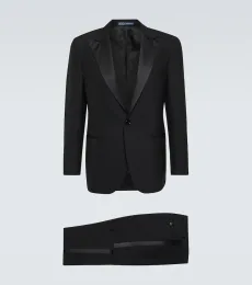 Tailored wool barathea tuxedo Tailored wool barathea tuxedo