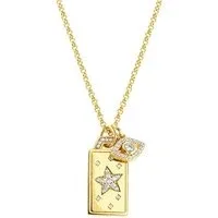 Talismani Gold Star Opportunity Necklace - 47cm Talismani Gold Star Opportunity Necklace - 47cm