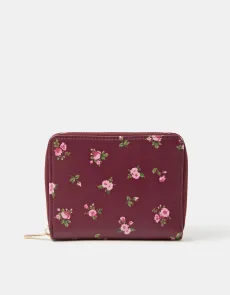 Tan Floral Print Travel Jewellery Case Tan Floral Print Travel Jewellery Case