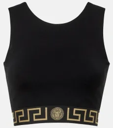 Tank top cropped Greca Border Tank top cropped Greca Border