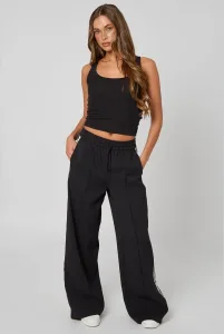 Taped Side Wide Leg Trouser 12 Taped Side Wide Leg Trouser 12