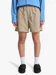 Tawley - Women Beige Elasticated Shorts