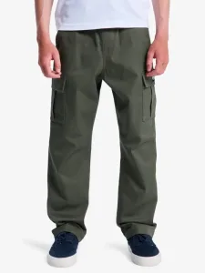 Taxer Cargo - Boys 8-16 Green Stretch Trousers