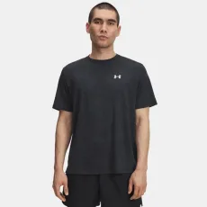 Tech Men's Short Sleeve Black White Tech Men's Short Sleeve Black White