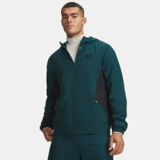 Tech Sport Woven Men's Jacket Arden Green Black Black L Tech Sport Woven Men's Jacket Arden Green Black Black L