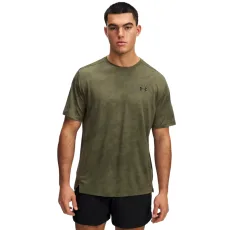 Tech Vent Jacq Under Armour rd Mens Short Sleeve Marine OD Green / Black Tech Vent Jacq Under Armour rd Mens Short Sleeve Marine OD Green / Black