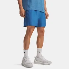 Tech Woven Wordmark Men's 8.25 Shorts Aegean Blue Black S Tech Woven Wordmark Men's 8.25 Shorts Aegean Blue Black S