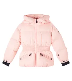 Technical down ski jacket
