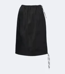 Technical midi skirt