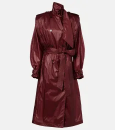 Technical trench coat