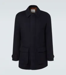 Technical virgin wool coat Technical virgin wool coat