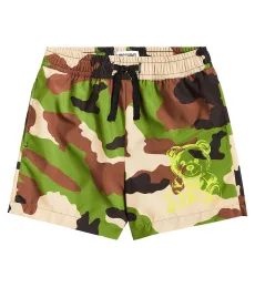Teddy Bear camouflage swim trunks Teddy Bear camouflage swim trunks