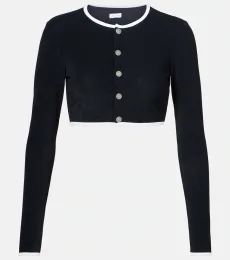 Terry cropped cardigan Terry cropped cardigan