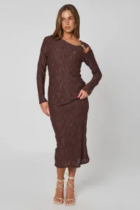 Textured Cut Out Midi Dress 10 Textured Cut Out Midi Dress 10