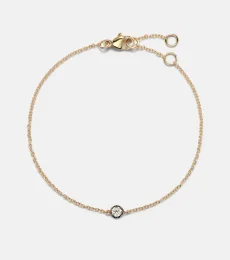 The Alibi 10kt gold bracelet with diamond