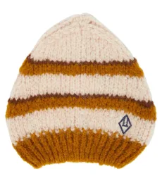 The Animals Observatory Stripes Pony wool-blend beanie The Animals Observatory Stripes Pony wool-blend beanie